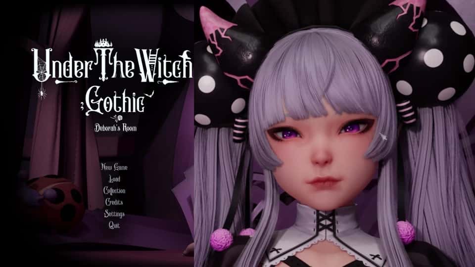 魔女的入侵~黛博拉的房间插画